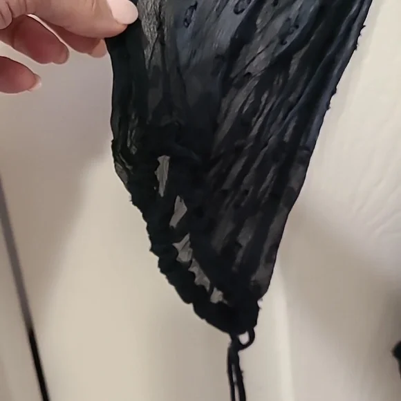 Free People Daliah Drop Waist Dress Deep Jade sz Med - Picture 6 of 10